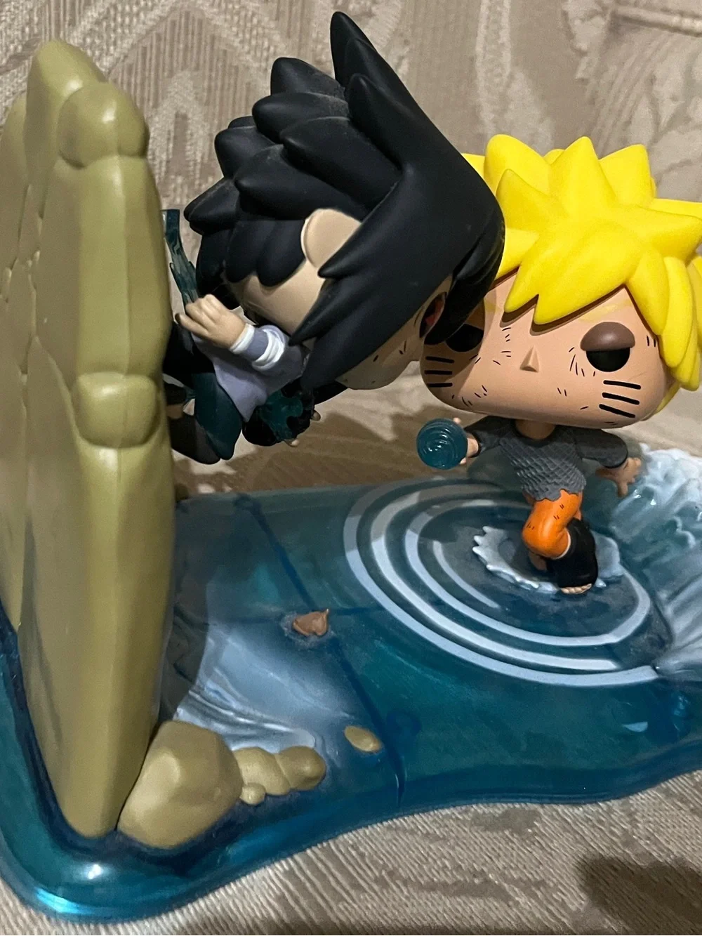 Funko Pop! Collectable Naruto and Sasuke Funko Pop Diorama - Yellow & Black Hair